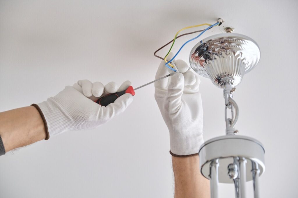 Electric Light fitting service